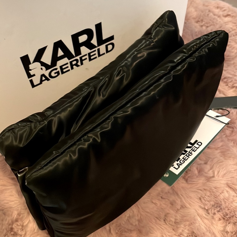 KARL LAGERFELD K/SIGNATURE SOFT DOUBLE POUCH - Picture 5 of 5